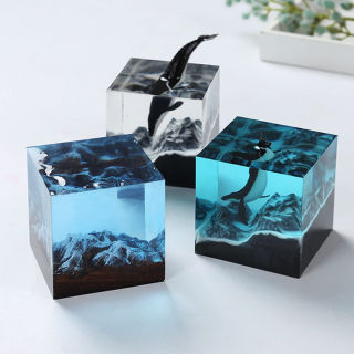 Силиконовый молд - Куб, 7см