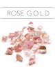 Стеклянная крошка Premium Rose Gold, 500г