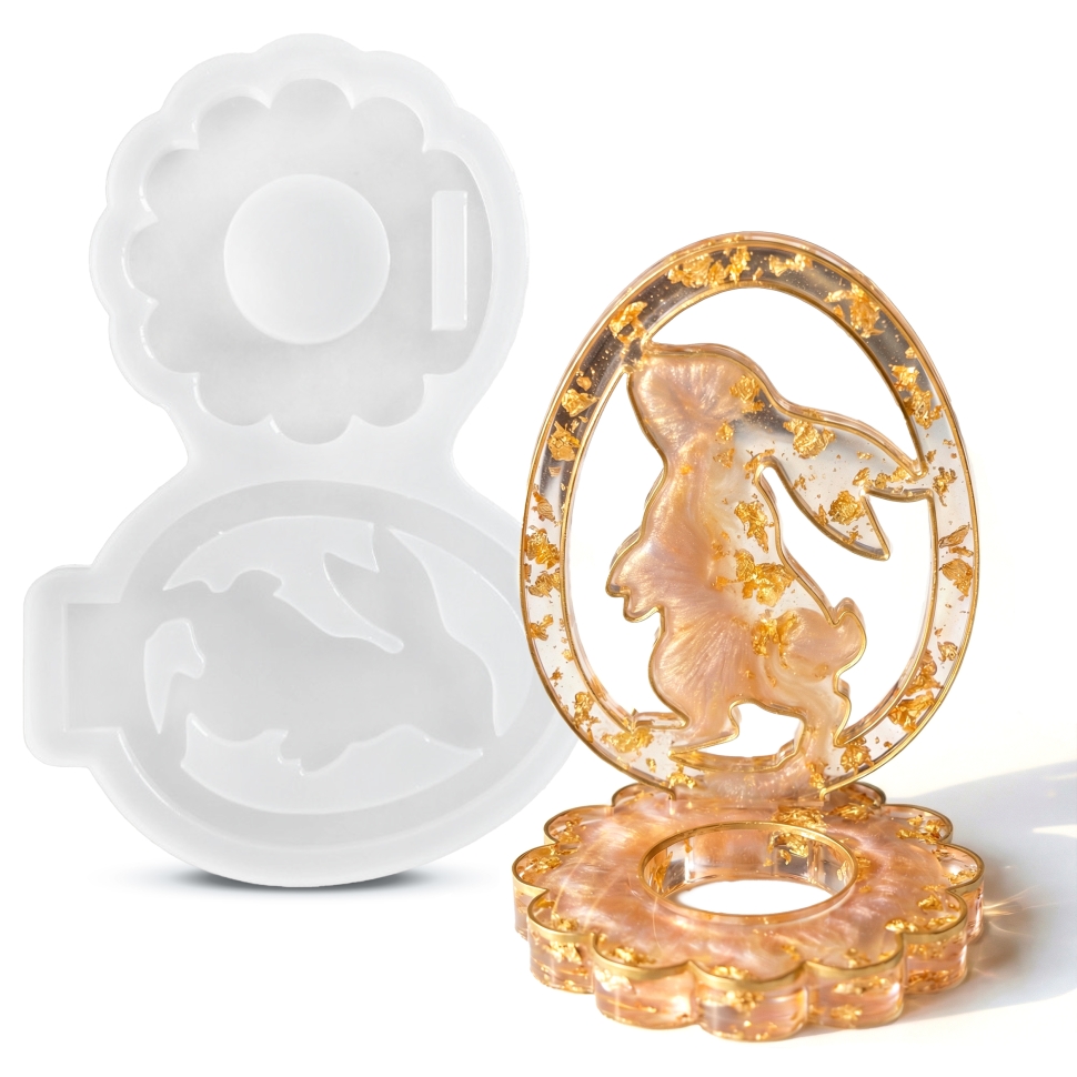 Силиконовый молд - Пасхальная подставка под яйцо 