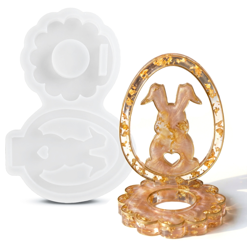 Силиконовый молд - Пасхальная подставка под яйцо 