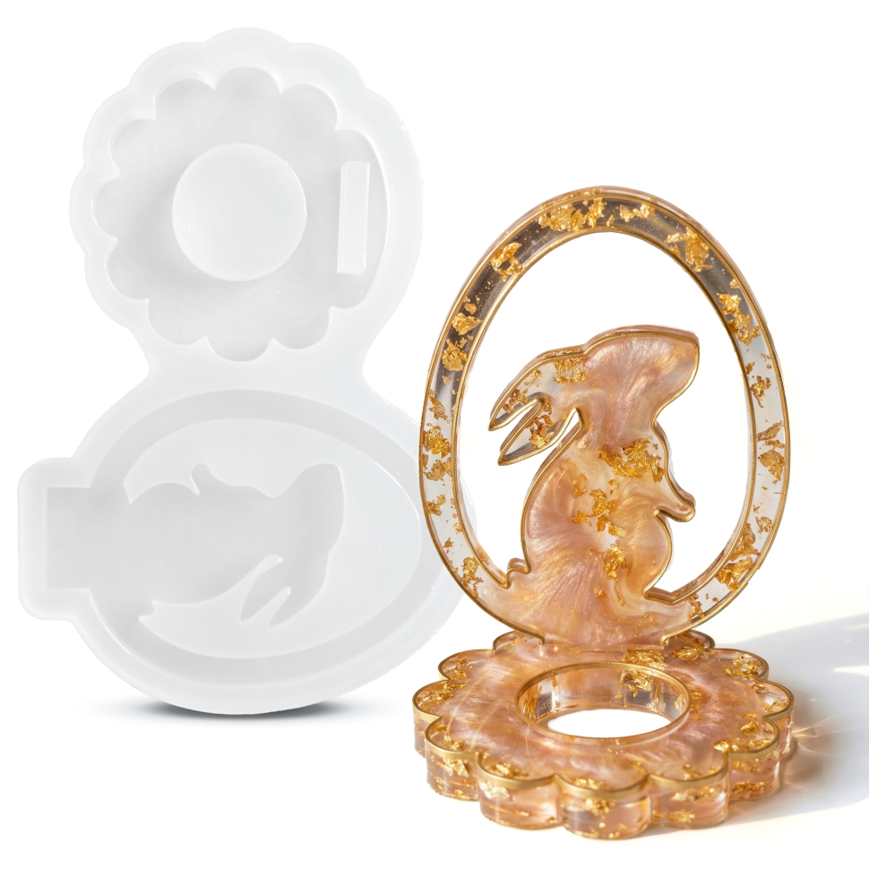 Силиконовый молд - Пасхальная подставка под яйцо 