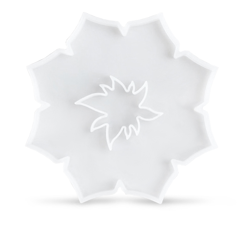 Силиконовый молд - Коастер цветок, 20см