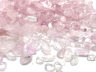 Натуральный камень Кварц прозрачный розовый, 100г
