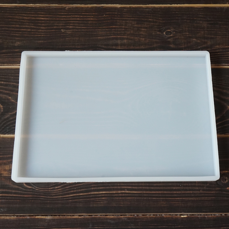 Силиконовый молд для эпоксидной смолы - Прямоугольник, 27,5х18см