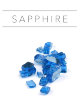 Стеклянная крошка Premium Sapphire, 500г