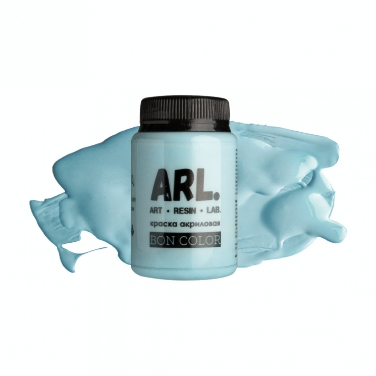 Акриловая краска ARL "Пыльно-голубая", 100мл