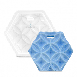 Силиконовый молд - Ароматическое саше шестиугольник, 7х6см
