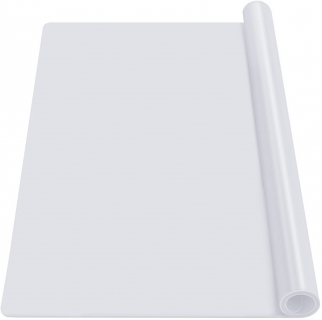 Силиконовый коврик белый, 40x30см