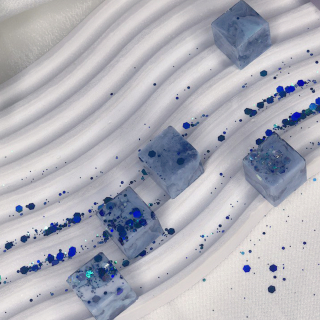 Силиконовый молд - Кубики, 1,5см