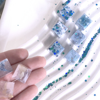 Силиконовый молд - Кубики, 1,5см