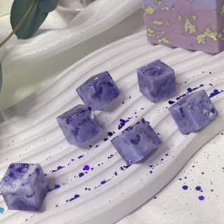 Силиконовый молд - Кубики, 0,9см