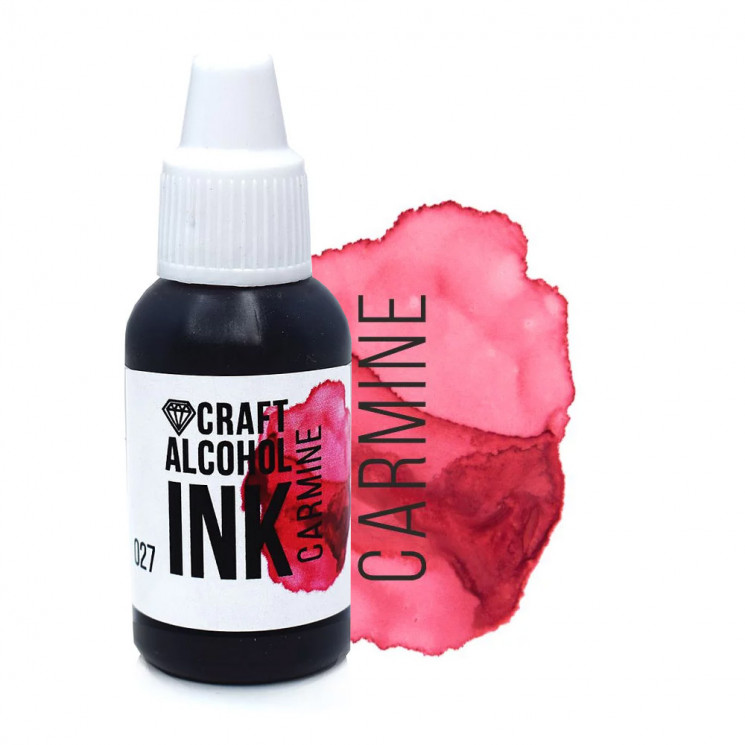 Алкогольные чернила Craft Alcohol INK Carmine, 20мл 