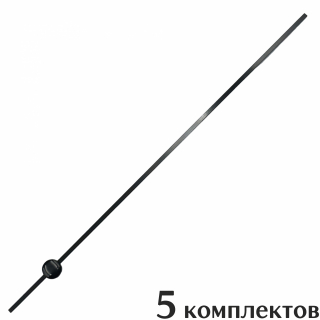 Стрелка секундная для часов, прямая 108мм, 5 штук