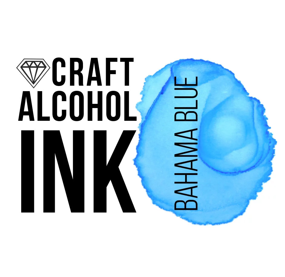 Алкогольные чернила Craft Alcohol INK Bahama Blue, 20мл