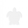 Силиконовый молд - Коастер черепаха, 22х19см