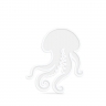 Силиконовый молд - Коастер медуза, 20х17см
