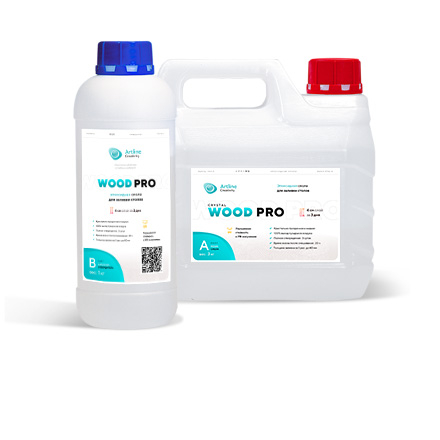 Эпоксидная смола для объемных заливок Artline Wood-PRO