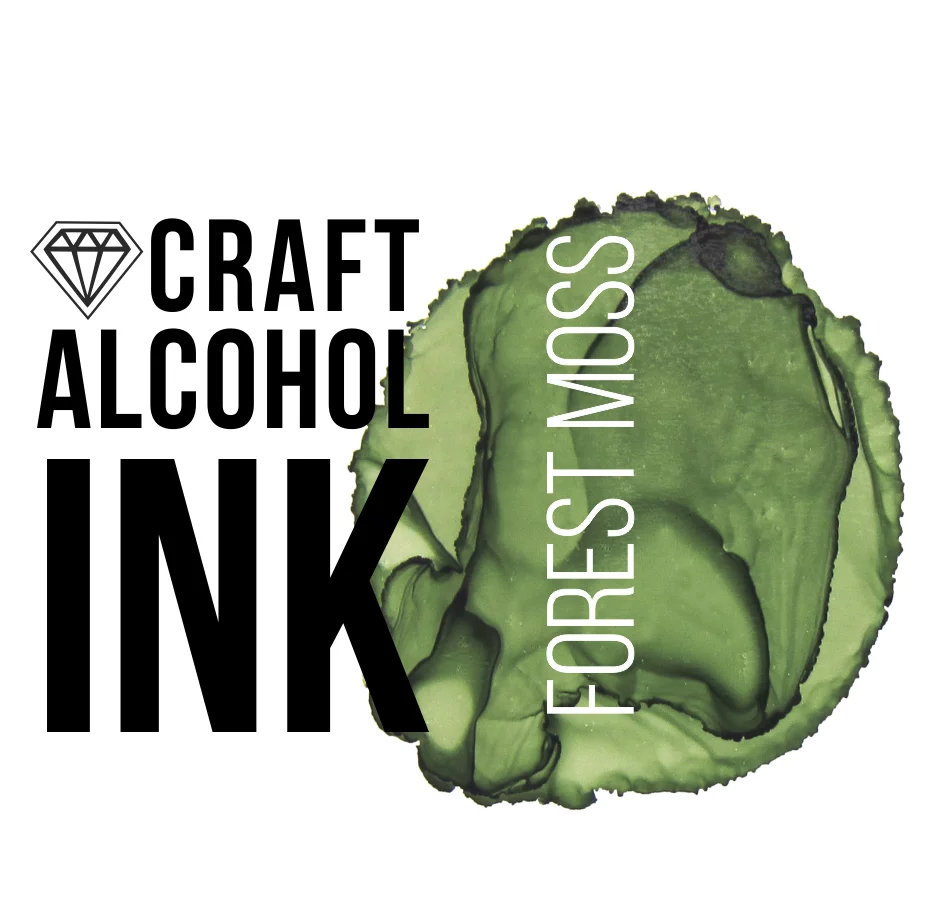 Алкогольные чернила Craft Alcohol INK Forest Moss, 20мл