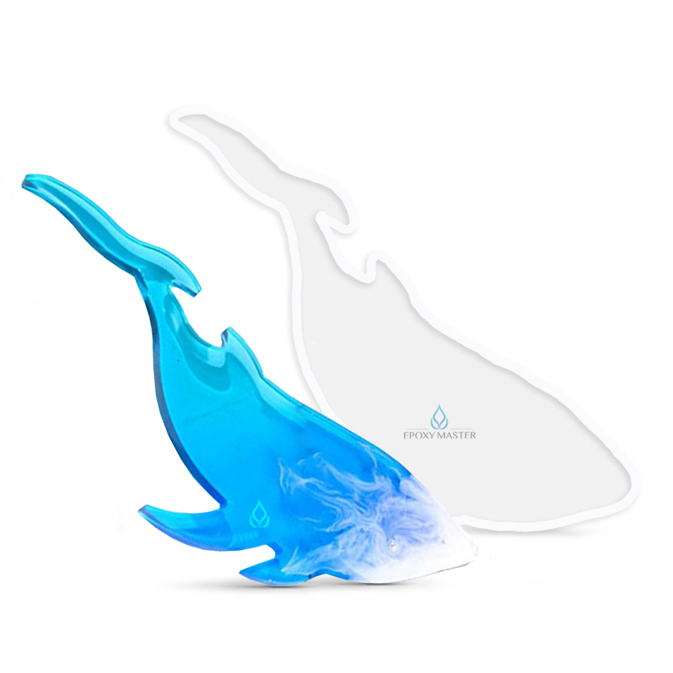 Силиконовый молд - Коастер кит, 22х9см