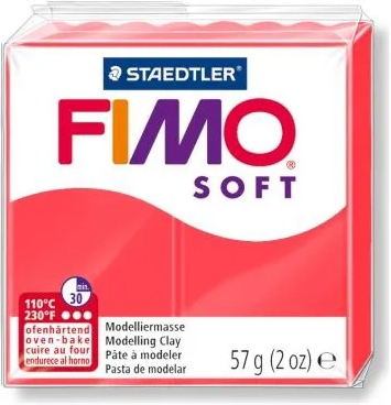 Полимерная глина FIMO Soft, "Фламинго", 57г