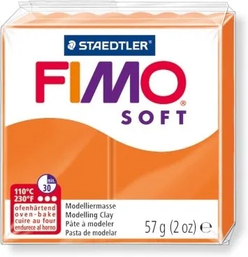 Полимерная глина FIMO Soft, "Мандарин", 57г