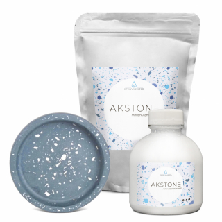 Двухкомпонентный акриловый гипс Akstone, 1,6кг