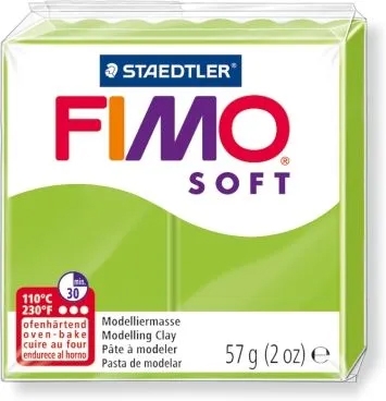 Полимерная глина FIMO Soft, "Зеленое яблоко", 57г