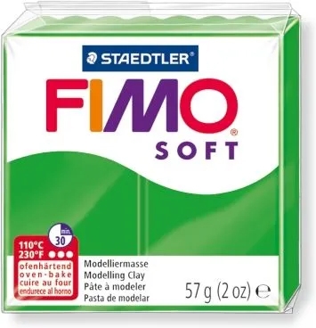 Полимерная глина FIMO Soft, "Тропический зеленый", 57г