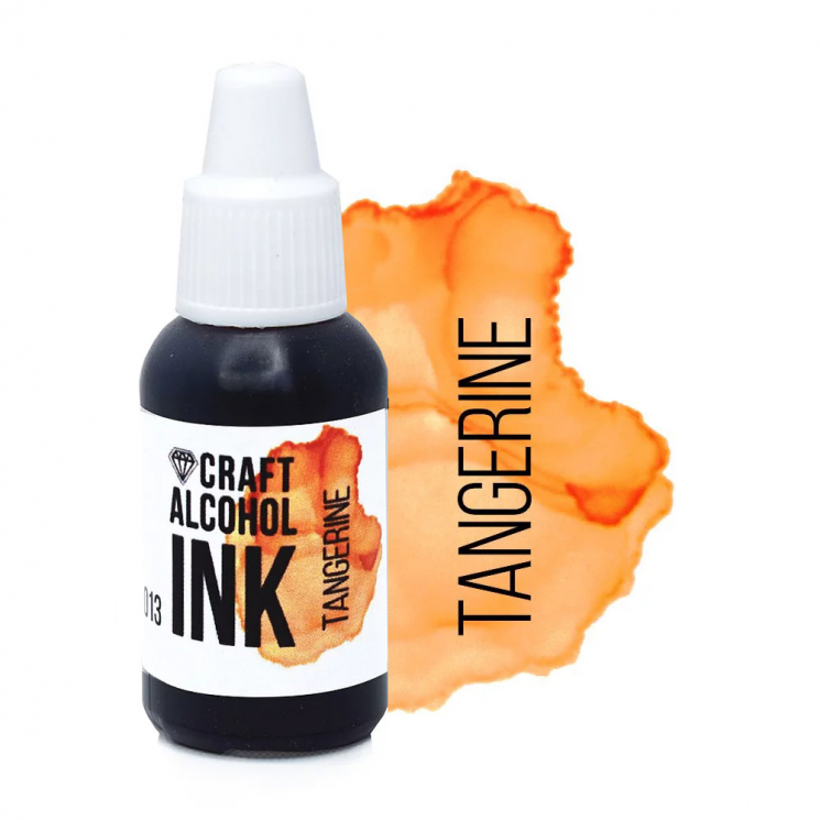 Алкогольные чернила Craft Alcohol INK Tangerine, 20мл