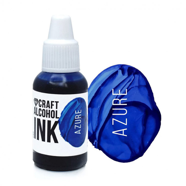 Алкогольные чернила Craft Alcohol INK Azure, 20мл