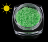 Камушки glow-in-the-dark зеленые, 100г