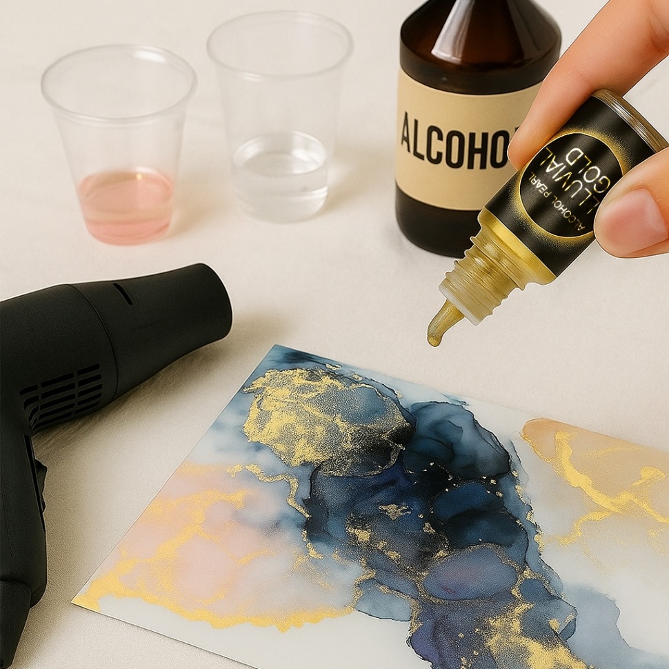 Набор алкогольных чернил EpoxyMaster 