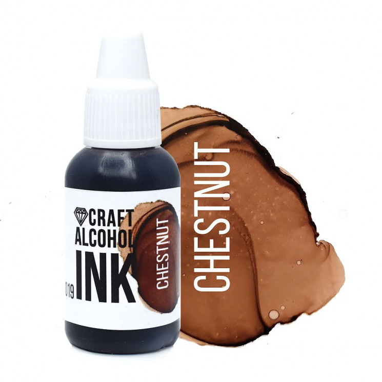 Алкогольные чернила Craft Alcohol INK Chestnut, 20мл