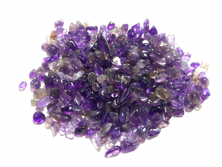 Натуральный камень Аметист фиолетовый, 100г