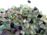 Натуральный камень Флюорит зелено-фиолетовый, 100г