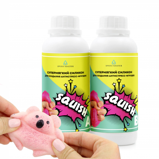 Силикон супермягкий SQUISH для сквишей EpoxyMaster
